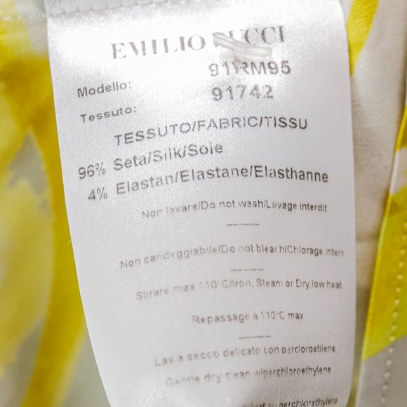 Emilio Pucci Printed Silk And Lace Top - Picture 9 of 9